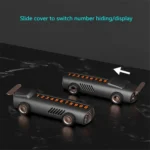 Temporary Parking Number Plate For Car With Hidden Car Card Multifunctional Car Perfume Decoration - Image 5