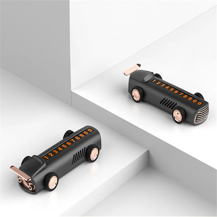 TBD0911932_6.webp Temporary Parking Number Plate For Car With Hidden Car Card Multifunctional Car Perfume Decoration - Image 7