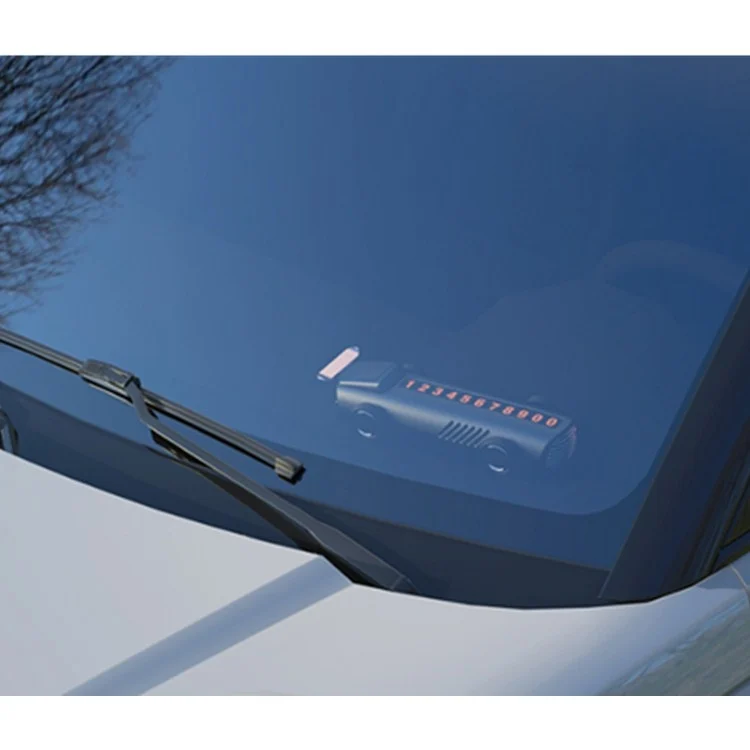 TBD0911932_7.webp Temporary Parking Number Plate For Car With Hidden Car Card Multifunctional Car Perfume Decoration - Image 8