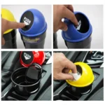 Universal Car Trash Bin Car Garbage Can Rubbish Dust Case Holder Bin Automobile Storage Bucket - Image 5