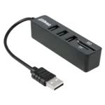 2 in 1 USB 2.0 480Mbps 3 Ports HUB COMBO + Micro SD / T-FLASH SD / SDHC / SDXC Card Reader for Windows XP / Vista / 8.1 / 7 / 8, MAC, etc