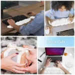 Cloud Wrist Rest Memory Foam Mouse Pad Office Desktop Wrist Brace - Image 7
