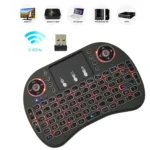 Support Language: French i8 Air Mouse Wireless Backlit Keyboard with Touchpad for Android TV Box & Smart TV & PC Tablet & Xbox360 & PS3 & HTPC/IPTV - Image 8