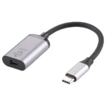 4K 60HZ Mini DP Female to Type-C / USB-C Male Connecting Adapter Cable - Image 2