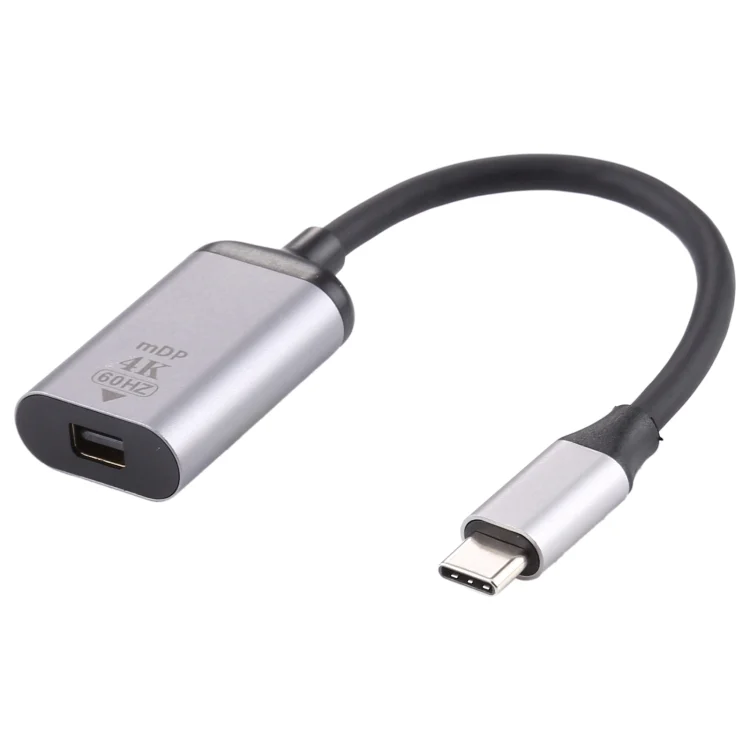 TT0129_1.webp 4K 60HZ Mini DP Female to Type-C / USB-C Male Connecting Adapter Cable - Image 2