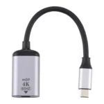 4K 60HZ Mini DP Female to Type-C / USB-C Male Connecting Adapter Cable - Image 3