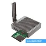 K660S Windows and Linux System Mini PC, Intel Celeron Processor N2840 Quad-Core 1.83- 2.25GHz, 8GB RAM + 128GB SSD, EU Plug - Image 4