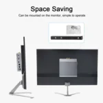 K660S Windows and Linux System Mini PC, Intel Celeron Processor N2840 Quad-Core 1.83- 2.25GHz, 8GB RAM + 128GB SSD, EU Plug - Image 8