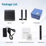 K660G4 Windows and Linux System Mini PC, Intel Celeron Processor N2840 Quad-Core 2M Cache,1.83GHz, up to 2.25GHz, 8GB RAM + 128GB SSD, US Plug - Image 13