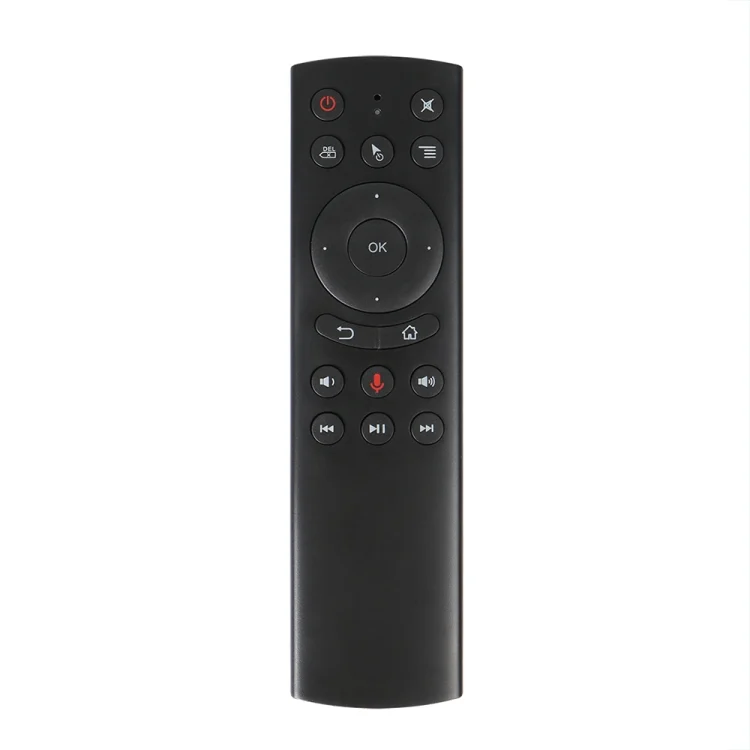G20S 2.4G Air Mouse Remote Control with Fidelity Voice Input & IR Learning & 6-axis Gyroscope for PC & Android TV Box & Laptop & Projector