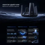 Original Xiaomi WiFi Router 10 Gigabit Tri-Band Wireless Mesh Network Game Acceleration Repeater, US Plug - Image 2
