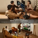 Original Xiaomi WiFi Router 10 Gigabit Tri-Band Wireless Mesh Network Game Acceleration Repeater, US Plug - Image 3