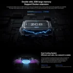 Original Xiaomi WiFi Router 10 Gigabit Tri-Band Wireless Mesh Network Game Acceleration Repeater, US Plug - Image 9