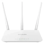 Tenda F3 Wireless 2.4GHz 300Mbps WiFi Router with 3*5dBi External Antennas - Image 2