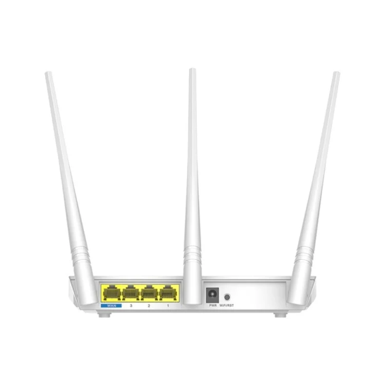 WR0052W_3.webp Tenda F3 Wireless 2.4GHz 300Mbps WiFi Router with 3*5dBi External Antennas - Image 4