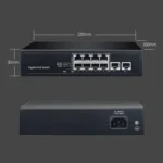 COMFAST CF-SG181P 10 Port Gigabit POE Ethernet Switch 20Gbps Backplane Bandwidth Monitoring - Image 3