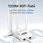VONETS VAR1200-L 1200Mbps Wireless Bridge Built-in Antenna Dual-Band WiFi Repeater, With DC Adapter Set - Image 3