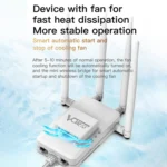 VONETS VAR1200-H 1200Mbps Wireless Bridge External Antenna Dual-Band WiFi Repeater, With 4 Antennas + DC Adapter Set - Image 5