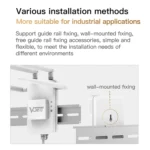 VONETS VAR1200-H 1200Mbps Wireless Bridge External Antenna Dual-Band WiFi Repeater, With 4 Antennas + DC Adapter Set - Image 6