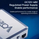 VONETS VS500 5 Ports Ethernet Gigabit Switch with DC Adapter + Rail Fixing Buckle Set - Image 4