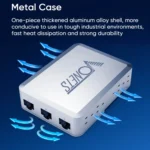 VONETS VS500 5 Ports Ethernet Gigabit Switch with DC Adapter + Rail Fixing Buckle Set - Image 6