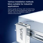 VONETS VS500 5 Ports Ethernet Gigabit Switch with DC Adapter + Rail Fixing Buckle Set - Image 7