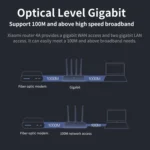 Original Xiaomi WiFi Router 4A Smart APP Control AC1200 1167Mbps 128MB 2.4GHz & 5GHz Dual-core CPU Gigabit Ethernet Port Wireless Router Repeater with 4 Antennas, Support Web & Android & iOS, US Plug(White) - Image 11