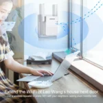 COMFAST CF-N300 300Mbps Wireless WIFI Signal Amplifier Repeater Booster Network Router with 2 Antennas - Image 6