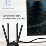 COMFAST CF-WU785AC 1300Mbps Dual-band Wifi USB Network Adapter with 4 Antennas - Image 7