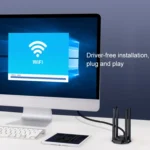 COMFAST CF-WU785AC 1300Mbps Dual-band Wifi USB Network Adapter with 4 Antennas - Image 8