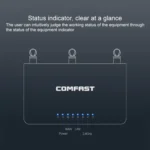 COMFAST WR613N V3 Home 300Mbps Wireless Router 2.4G WiFi Network Extender - Image 7