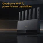 Xiaomi Router BE6500 WiFi 7 2.4GHz 5.0GHz Dual Band 4-Core 2.5G Port, US Plug - Image 2