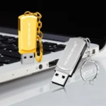 MicroDrive 32GB USB 2.0 Creative Personality Metal U Disk with Keychain - Image 6