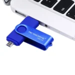MicroDrive 16GB USB 3.0 Android Phone & Computer Dual-use Rotary Metal U Disk - Image 3