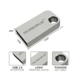 MicroDrive 32GB USB 2.0 Mini Semi-circular Metal U Disk - Image 9