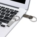 MicroDrive 128GB USB 2.0 Metal Keychain U Disk - Image 3