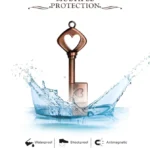 MicroDrive 4GB USB 2.0 Copper Love Key U Disk - Image 8