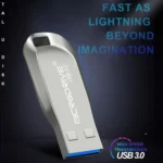 MicroDrive 64GB USB 3.0 Fashion High Speed Metal Rotating U Disk - Image 3
