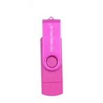 MicroDrive 32GB USB 2.0 Mobile Computer Dual-use Rotating OTG Metal U Disk - Image 2
