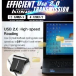MiCRODATA 16GB USB 2.0 Computer and Car Two-use Mini U Disk(Silver Grey) - Image 11