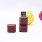MicroDrive 128GB USB 2.0 Creative Chocolate USB Flash Drive - Image 3