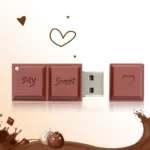 MicroDrive 128GB USB 2.0 Creative Chocolate USB Flash Drive - Image 6