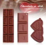 MicroDrive 128GB USB 2.0 Creative Heart Chocolate U Disk - Image 4