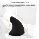 Battery Version Wireless Mouse Vertical 2.4GHz Optical Mouse - Image 8