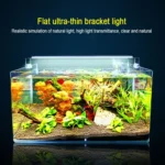 XY-60K Three Rows Aquarium Glass Fish Tank LED Aquatic Bracket Lamp, US Plug - Image 10