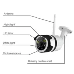 IL-HIP316-2M-C Security Surveillance Camera Wifi Intelligent High-definition Network Waterproof IP66 Indoor and Outdoor Universal Surveillance Camera - Image 5