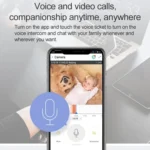 SECTEC IL-HIP291G-2M-AI Black Camera Indoor Home Wireless Wifi Intelligent Automatic Tracking HD Network Surveillance Camera - Image 9