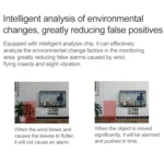 SECTEC IL-HIP291G-2M-AI Black Camera Indoor Home Wireless Wifi Intelligent Automatic Tracking HD Network Surveillance Camera - Image 10