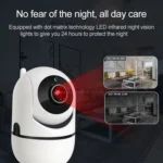 SECTEC IL-HIP291-2M-AI Intelligent Tracking Monitor Mobile Phone Remote Wireless Network Wifi Camera Cloud Storage Intelligent Shaking Head Network Camera - Image 16