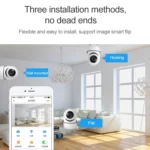 SECTEC IL-HIP291-2M-AI Intelligent Tracking Monitor Mobile Phone Remote Wireless Network Wifi Camera Cloud Storage Intelligent Shaking Head Network Camera - Image 8